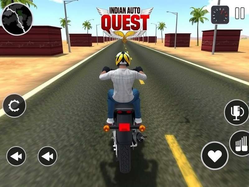 Indian Auto Quest Game Screenshot